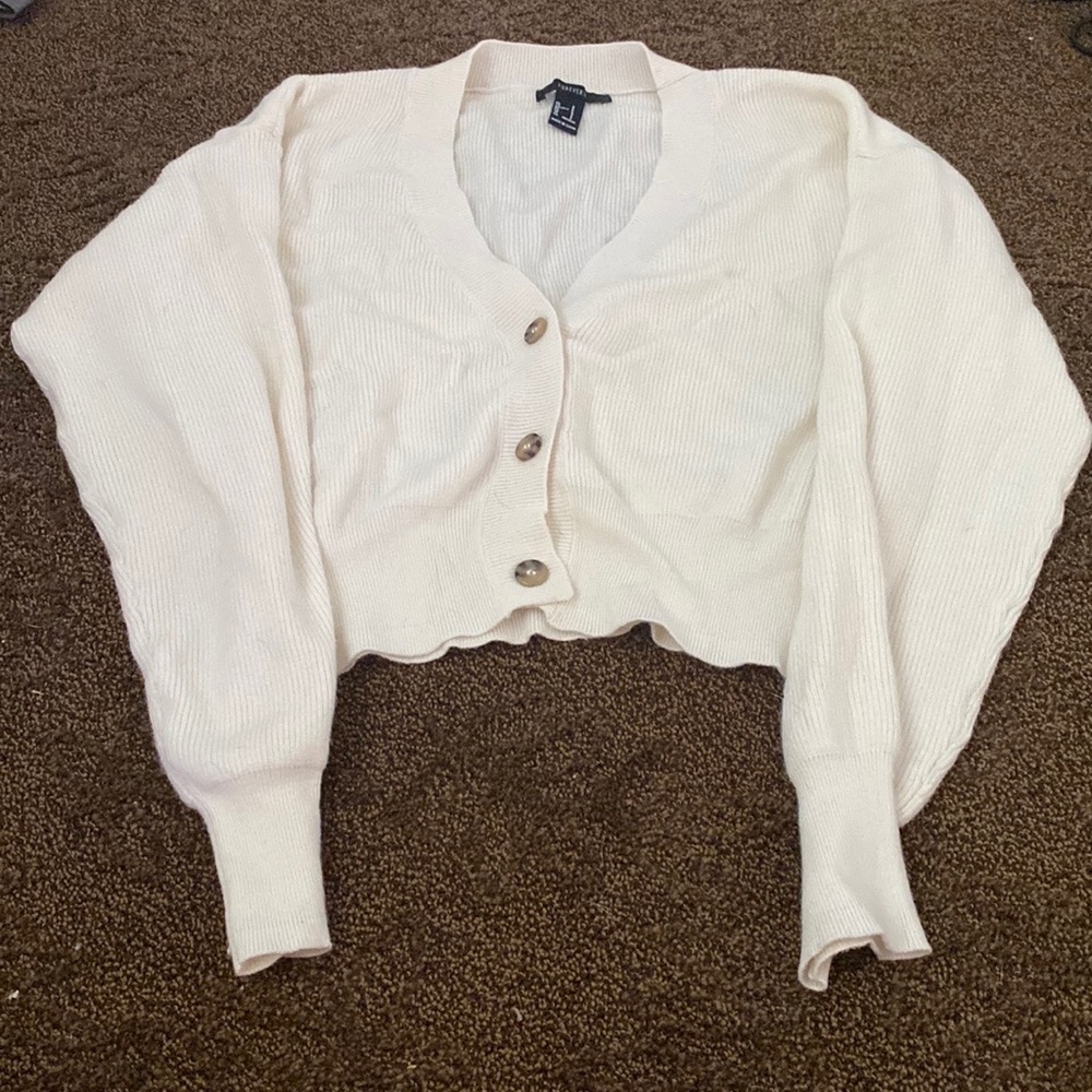 Forever 21 cream cardigan size-S condition- unworn